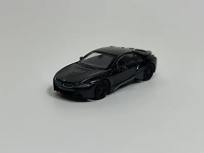 BMW I8 Coupe 2015 Grey Metallic 1:87 Scale Minichamps 870028222 • $34.80