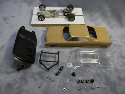 1/25 Scale 1966 Vintage Mpc N.o.s. Bonneville Slot Car Body W/dyno-can Chassis • $375