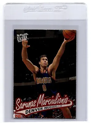 1996-97 Fleer Ultra Sarunas Marciulionis Denver Nuggets #176 • $0.99