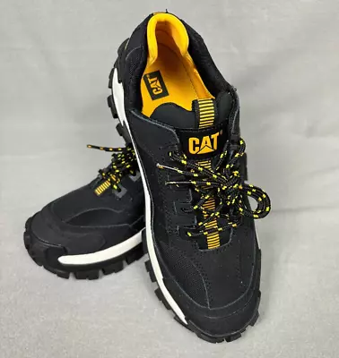 Cat Footwear Men's Invader Steel Toe Construction Shoe Black  8.5M NWOB • $75.99