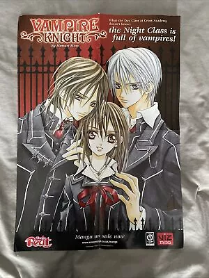 Vampire Knight Manga Poster Viz Media 2004 • £9.99
