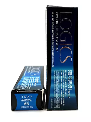 Matrix Logics Color DNA Sytem Dual Nourishing Action 6B Dark Blonde Blue 2 Oz • $17.95