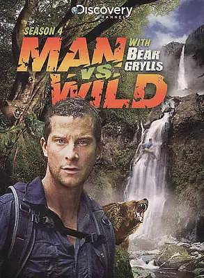 Man Vs. Wild: Season 4 (DVD 2010 3-Disc Set) • $8