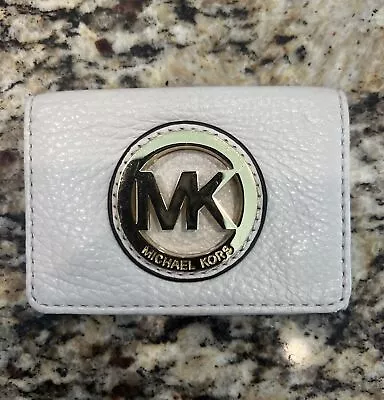 Michael Kors Small Leather Card Case Good Preowned Condition! • $25