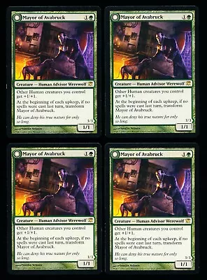 * * 4x Mayor Of Avabruck X4 * * Innistrad MTG Close To NM Near Mint • $44.99