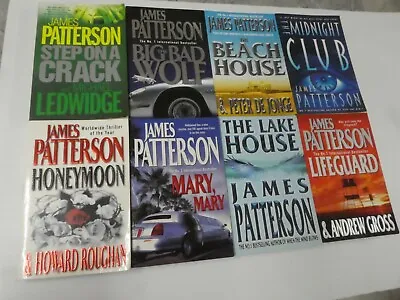 $65.95 • Buy James Patterson, Lot Of 8 X Books (Trade Paperbacks) YL3