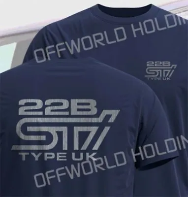 £30.09 • Buy SUBARU 22B STi TYPE UK T Shirt WRX Impreza Outback WRC Rally JDM Motorsport