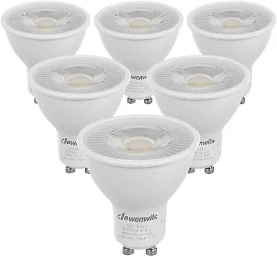 DEWENWILS 6-Pack GU10 LED Dimmable Bulb 500LM 3000K Warm White Track Lighting • $12.99