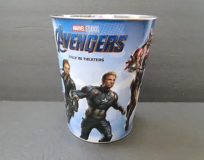Marvel Avengers Endgame Tin Embossed Popcorn Bucket (Please Read Description) • $4.49