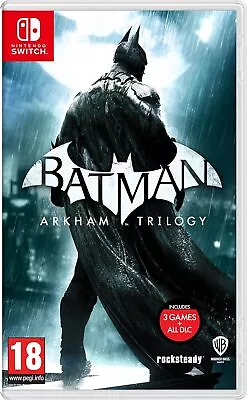 Batman Arkham Trilogy Nintendo Switch • $94.03