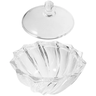£35.89 • Buy Glass Glass Jewelry Holder Glass Jar With Lid Candy Holder Clear Candy Buffet Ja