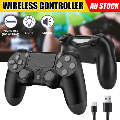 $23.85 • Buy Fit For Sony Playstation 4 PS4 Controller Pro Slim Wireless Gamepad Dualshock
