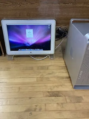 Apple Power Mac G5 - Macintosh M9748LL/A - W/ Cinema HD Display 23” 2003 M8536 • $299.99