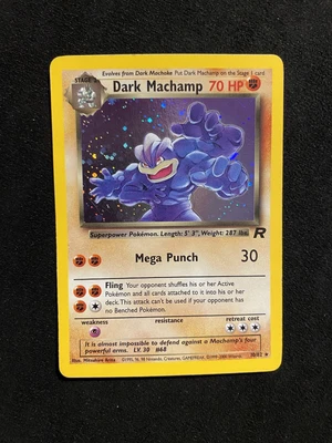 £11.50 • Buy Dark Machamp 10/82 | Team Rocket Set | Holo Rare | Pokemon TCG WOTC