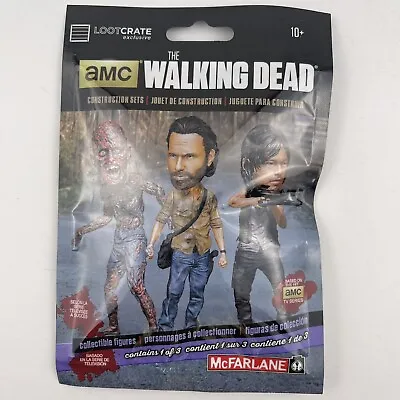 NEW The Walking Dead 3 Figure LootCrate Collectible Toys McFarlane RARE • $30