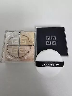 Givenchy Make Up Prisme Libre 4 In 1 Satin  Blanc  Finish Radiance Loose Powder • £13.99