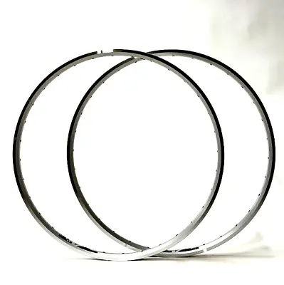 2 QTY Mavic 700c A 319 32 Hole 32H Rim Hybrid CX Bike Wheel Rim Silver NEW • $69.97