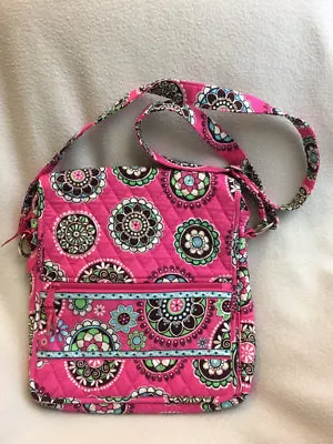 £38.70 • Buy Vera Bradley Cupcake Pink Mailbag Crossbody Messenger Purse Flap Front