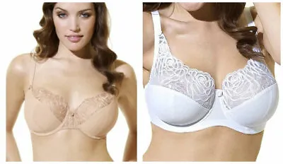 Panache Superbra Harmony Balcony Bra (4031) In NUDE OR WHITE COLOUR!!! (AA-62) • £8.99