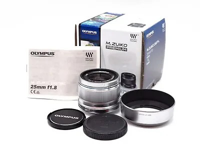 OM SYSTEM OLYMPUS M.Zuiko Digital 25mm F1.8 Silver For Micro Four Thirds Syst... • $195.34