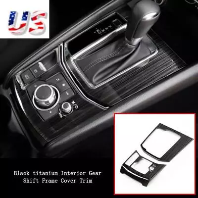 Car Gear Shift Knob Console Panel Trim Frame Cover For Mazda CX-5 CX5 2017 2018 • $18.84