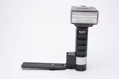 Metz 45CT1 Handle Mount Flash Diffuser Sync + #61658 DC Pack Adapter Tested • $83.65