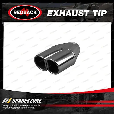 Redback Exhaust Tip 57mm In 57mm Out For Holden Commodore VX 10/2000-09/2002 • $104.95
