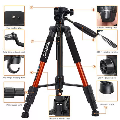 £12.99 • Buy Ball Head For Camera Travel DV DSLR Q111 Professional Digital Tripod Monopod