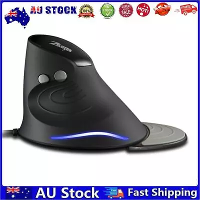 AU ZELOTES T-30 Gaming Mouse Upright Optical Mouse Wired Game LEDs Mouse 3200 DP • $18.75