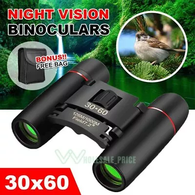 Military Army 30x60 BK-4 High Power Night Vision Binoculars Goggles Hunting+Case • $17.99