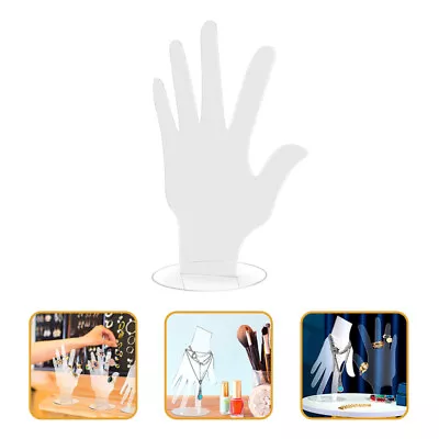 £5.56 • Buy Hand Form Jewelry Display Holder Mannequin Hand Bracelet Ring Bangle Watch Stand