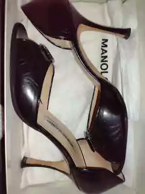 Manolo Blahnik Size 8 Gently Used / Box And Dust Bag Included! • $199.94