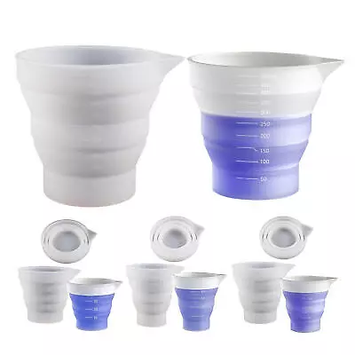 Silicone Resin Measuring Cups For Epoxy Resin Mixing Molds DIY Jewelry Craft • $7.39