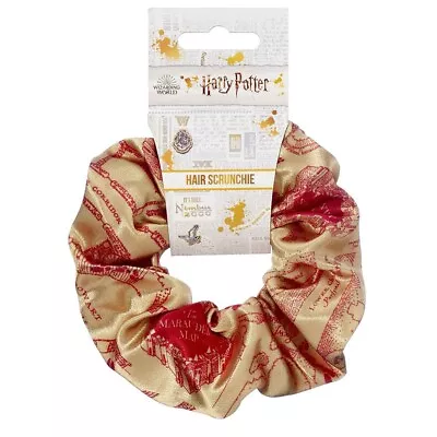 Harry Potter Scrunchie Marauders Map Birthday Christmas Gift Official Product • £11.99