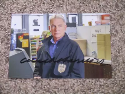 Actor MARK HARMON Signed 4x6 Photo NCIS SHOW AUTOGRAPH • $19.49