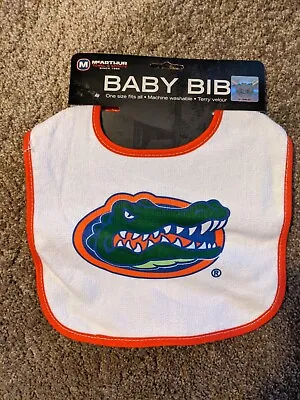 FLORIDA GATORS Baby Feeding Bib NCAA Fan Infant Toddler Newborn Shower • $8.49