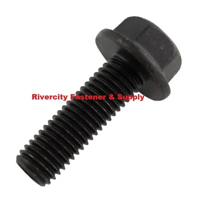 (25) 3/8-16x1 Grade 8 Hex Head Flange / Frame Bolt / Cap Screws 3/8x16x1 3/8x1  • $20.88