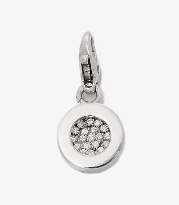 Chanel Pave Set Diamond 18ct White Gold Round Charm • £699