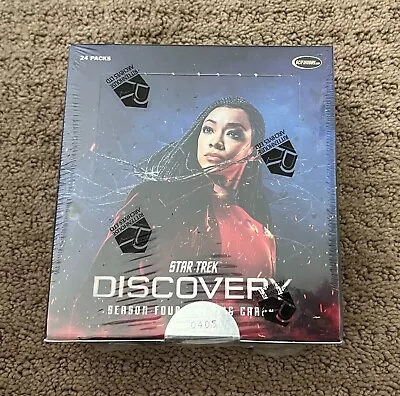 2023 Rittenhouse Star Trek Discovery Season 4 HOBBY BOX Factory Sealed 24 Packs • $65.95