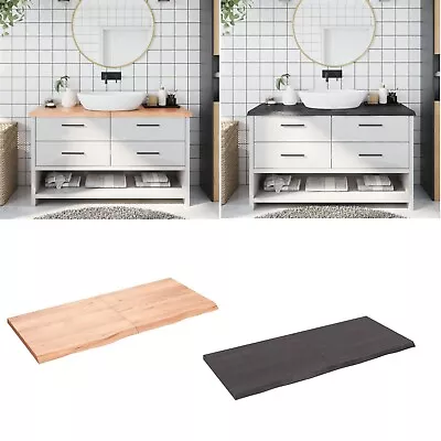 100-200 X 30-60cm Wooden Bathroom Sink Basin Vanity Cabinet Table Top Countertop • $128.96