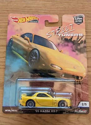 Hot Wheels Premium Street Tuner Mazda Rx7 Diecast Car • $32