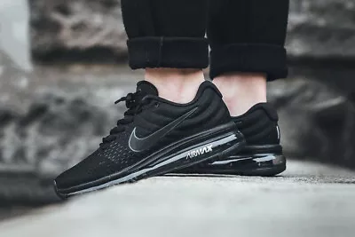 New Women's Shoes Nike Air Max 2017 In Black/Black-Black Colour Size US 9 • $159.99