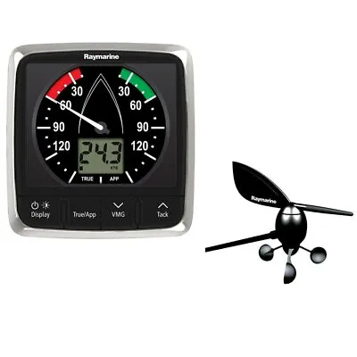 Raymarine I60 Wind Display System W/Masthead Wind Vane Transducer • $1099.99