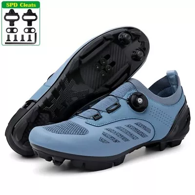 Men's MTB Cycling Shoes Breathable Racing Self-Locking Shoes Road Cycling Shoes  • $58.48