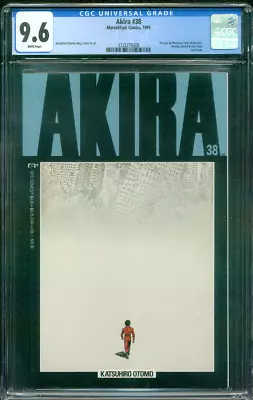 Akira 38 CGC 9.6 Last Issue 1995 Katsuhiro Otomo Moebius Art • $579.99