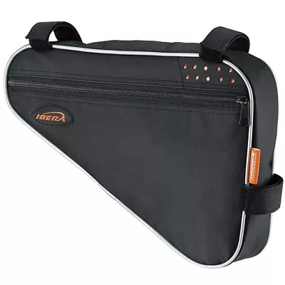 Ibera Bicycle Triangle Frame Bag Medium Black • $27.95