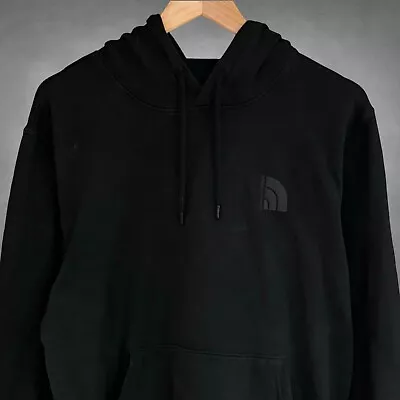 The North Face Hoodie Mens Medium Black Sweatshirt Outdoor Hiking Logo • $18.87