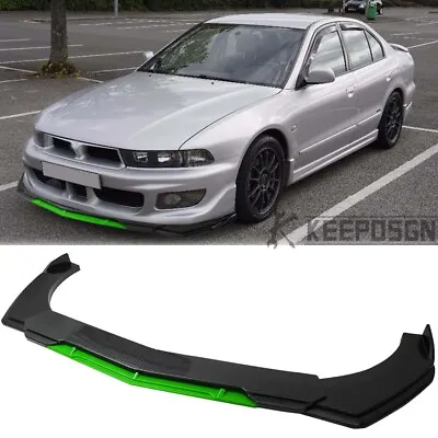 Carbon Fiber Front Bumper Lip Spoiler Splitter For Mitsubishi Galant 1997-2012 • $89.11