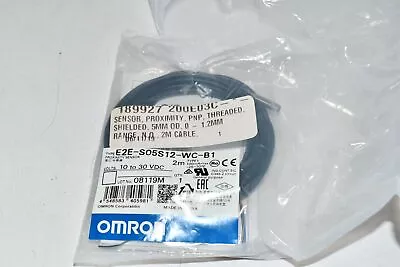 NEW Omron E2E-S05S12-WC-B1 2M Inductive Proximity Sensor  • $49.99