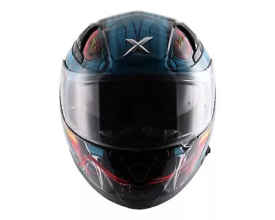 Venomous Black Blue Helmet@ • $150.87